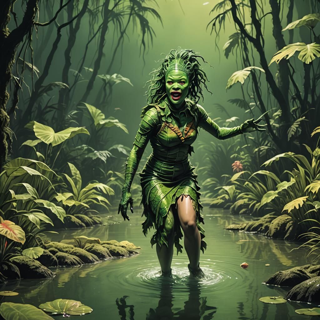 in colours: Creature from the Black Lagoon at La Nouvelle Ec...