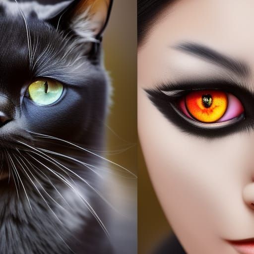 Tokyo ghoul beautiful cat catboy, distinct lighting, detaile...