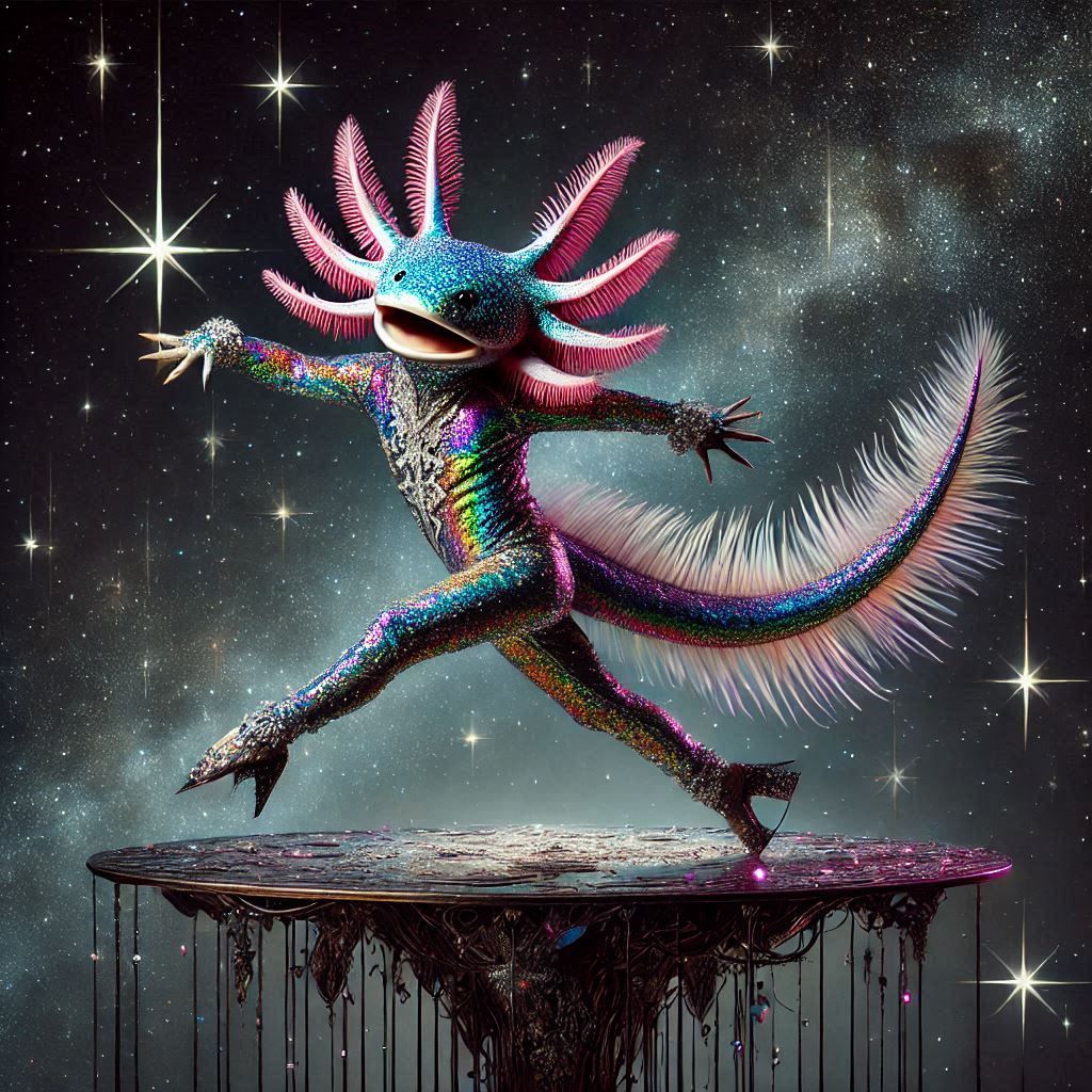 Disco Axolotl