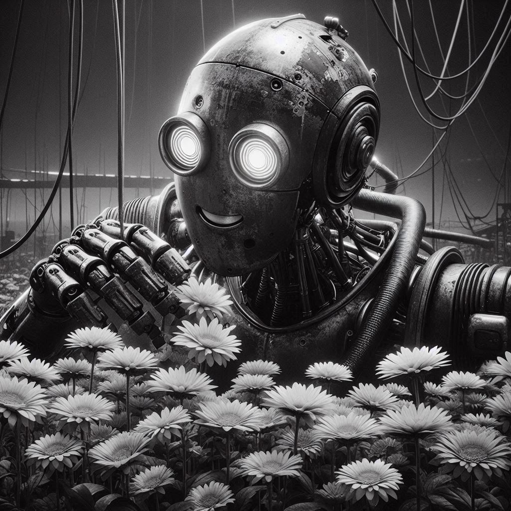 The robot who discovered love ❤️