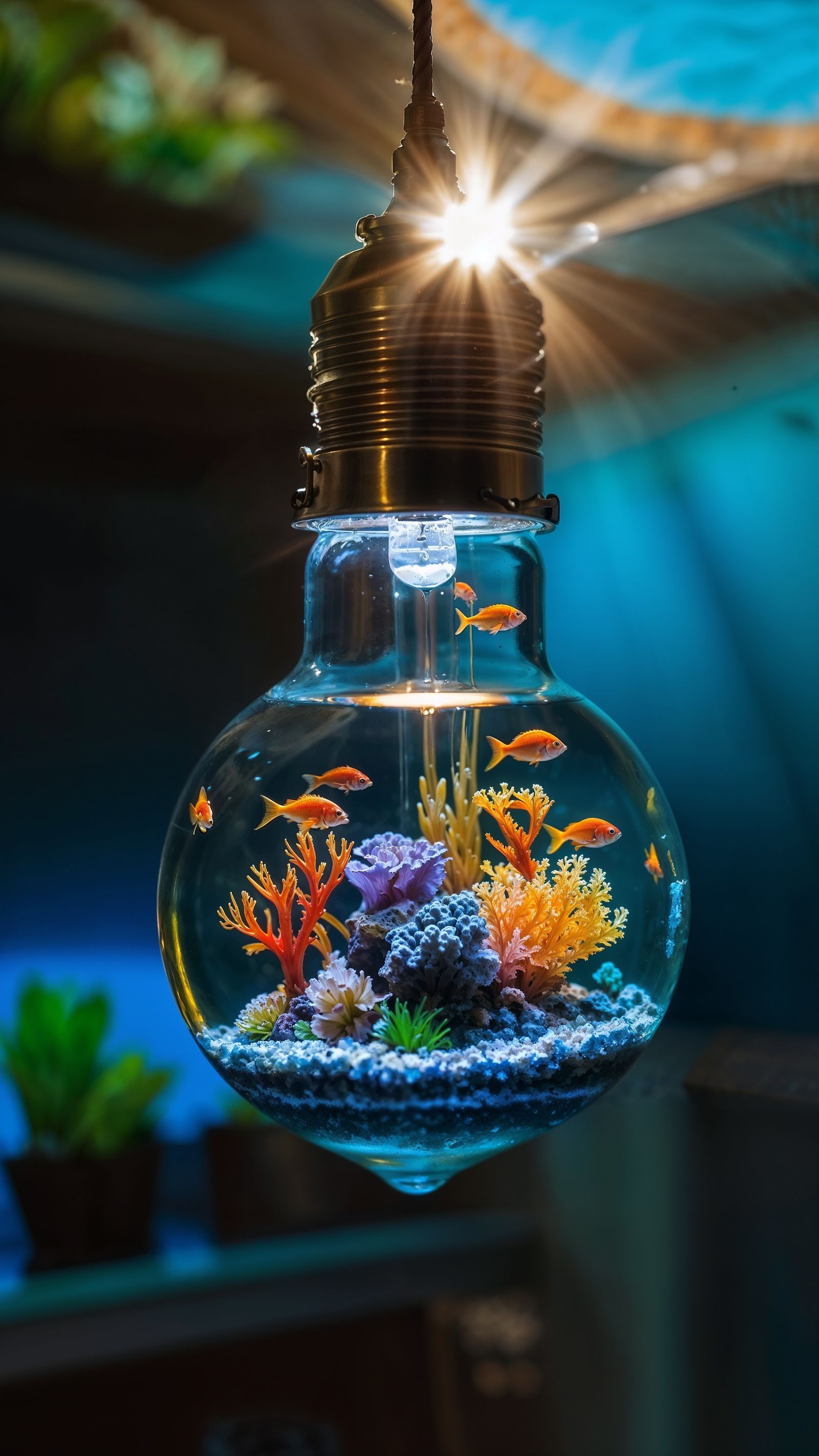 Light Bulb Aquarium
