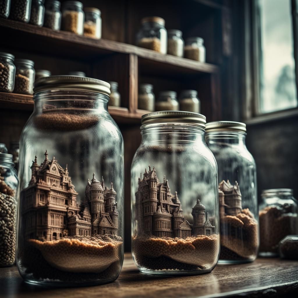 Jars, Chevelle AI Generated Artwork NightCafe Creator