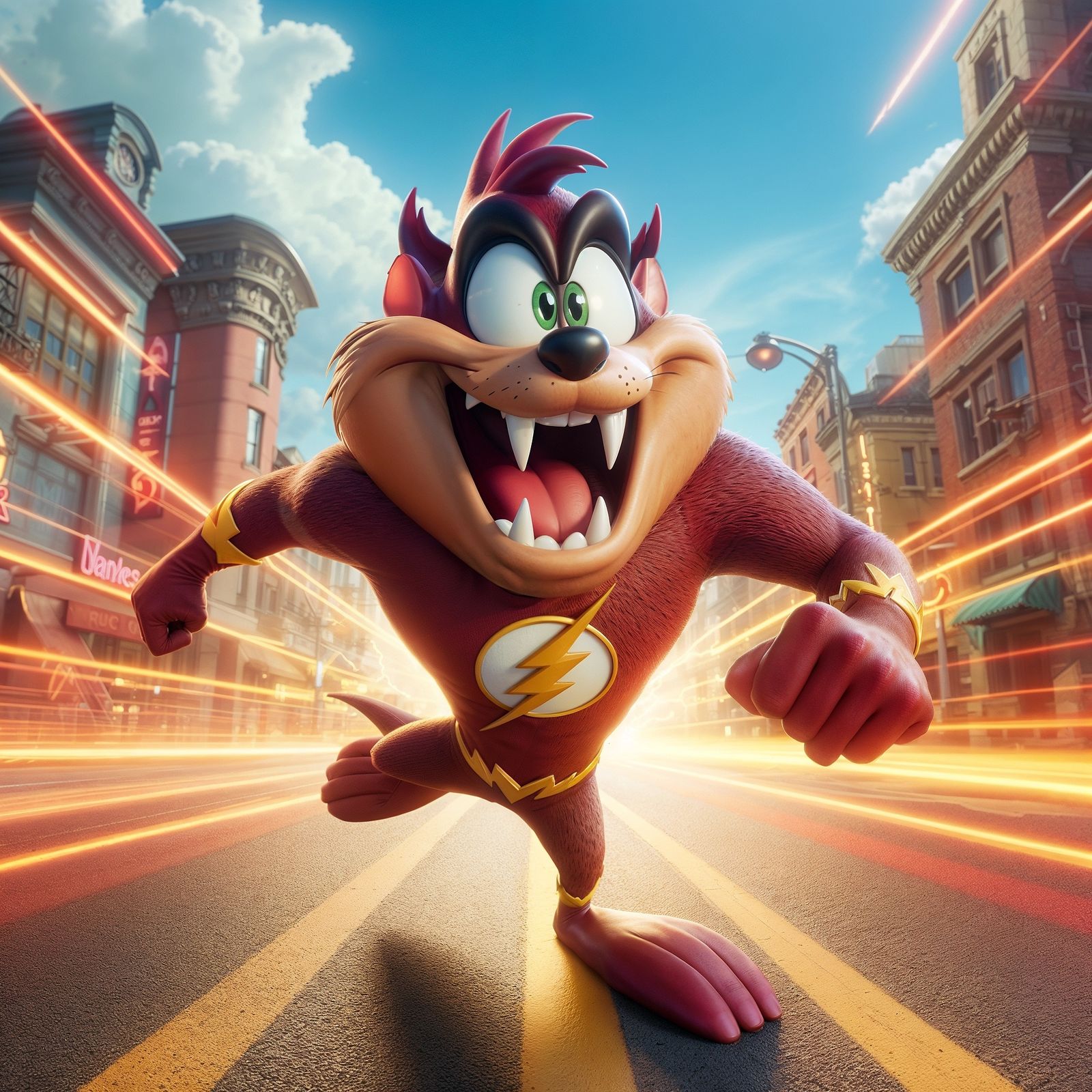 The Flash - Tamasian Devil