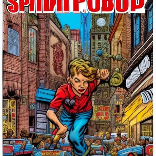 Spirou robert crumb city