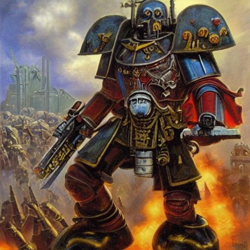 Warhammer 40000 - AI Generated Artwork - NightCafe Creator