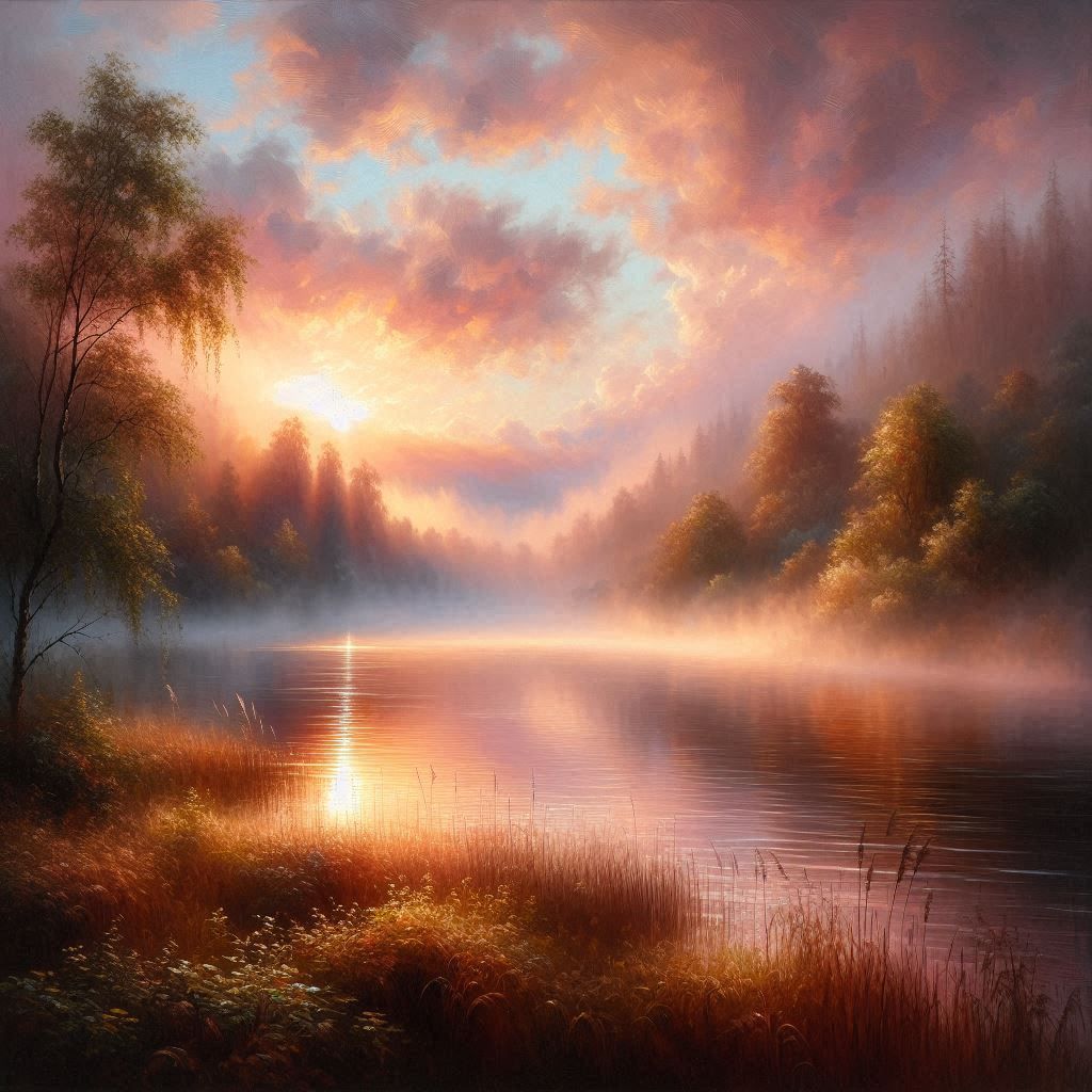 Peaceful Dawn  by @Macfoggy