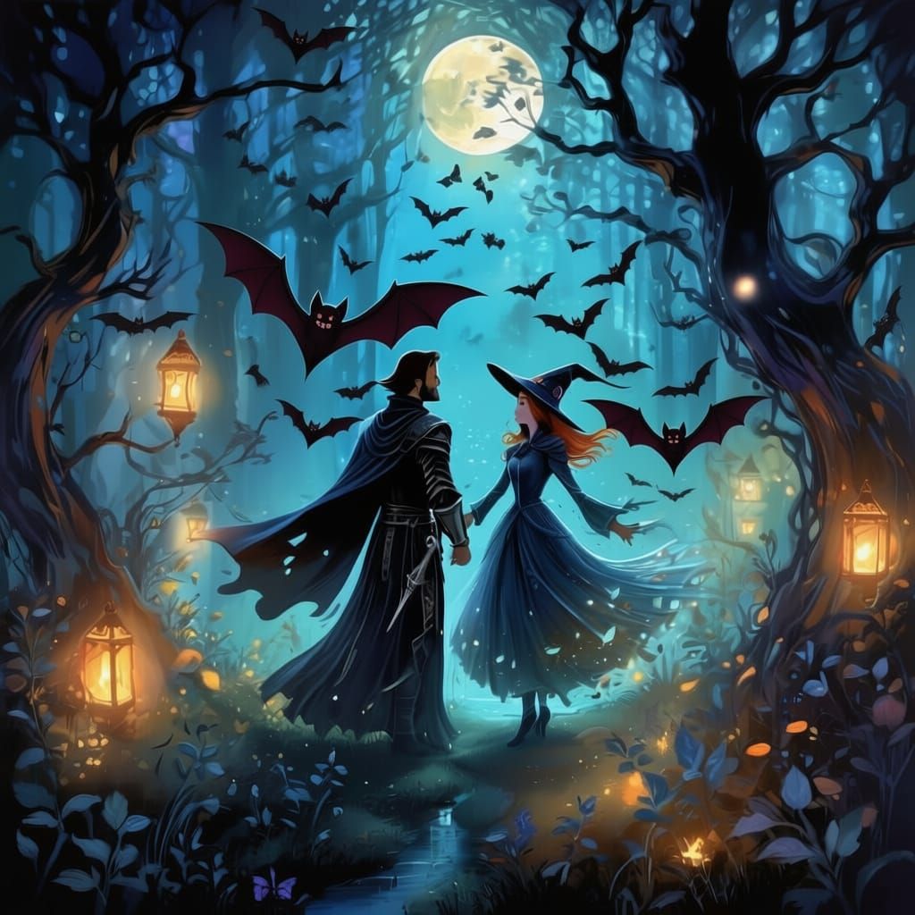 A Halloween Romance  by @The Enspiritor