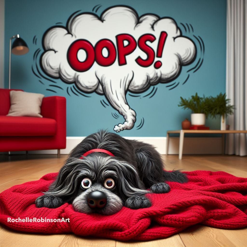 Piper has Stinky Poots!