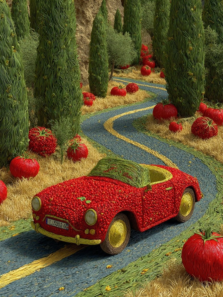 Tomato car