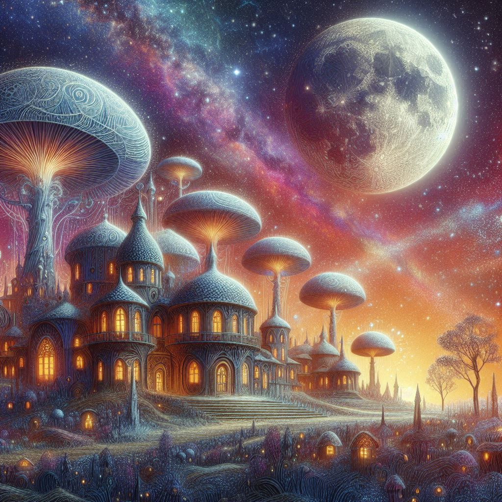 Mushroom town