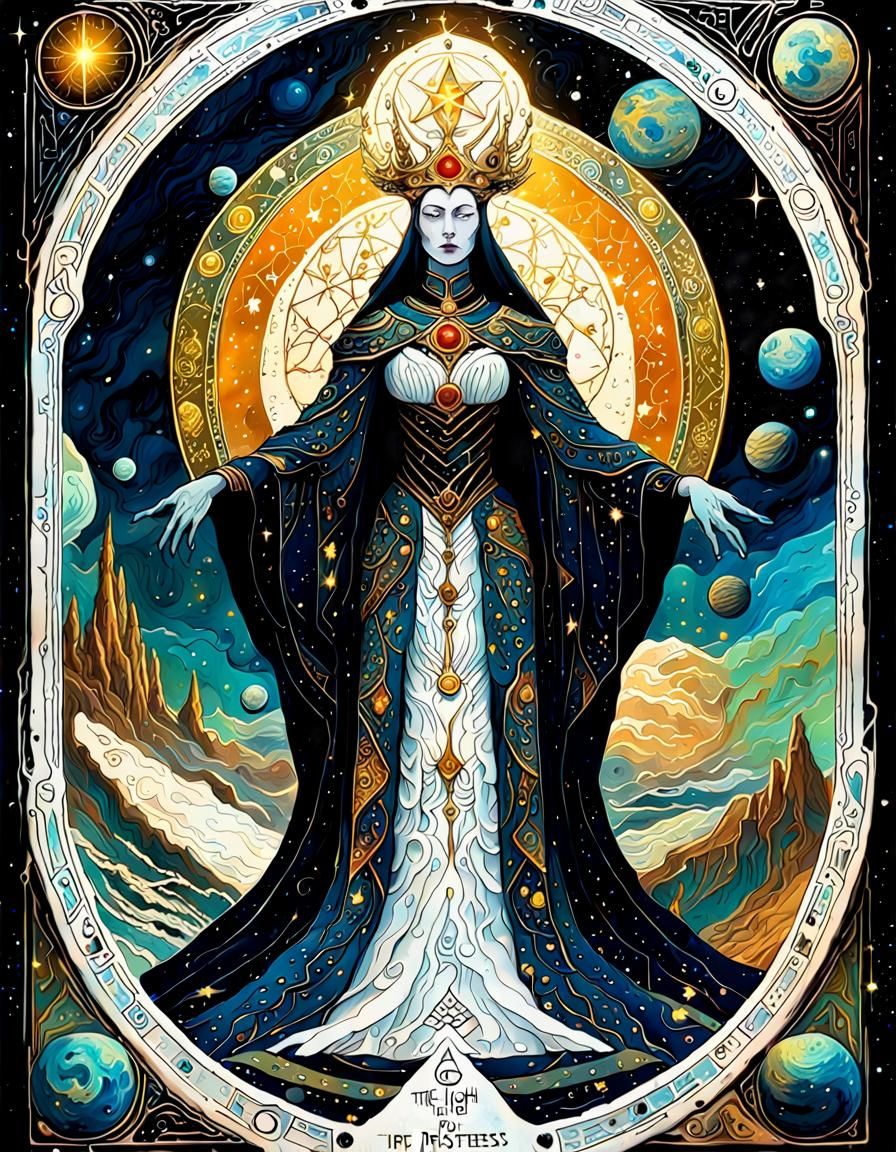 THE HIGH PRIESTESS  by @Eimen
