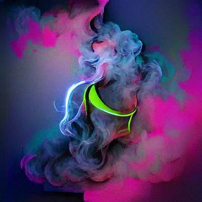 Neon smoke