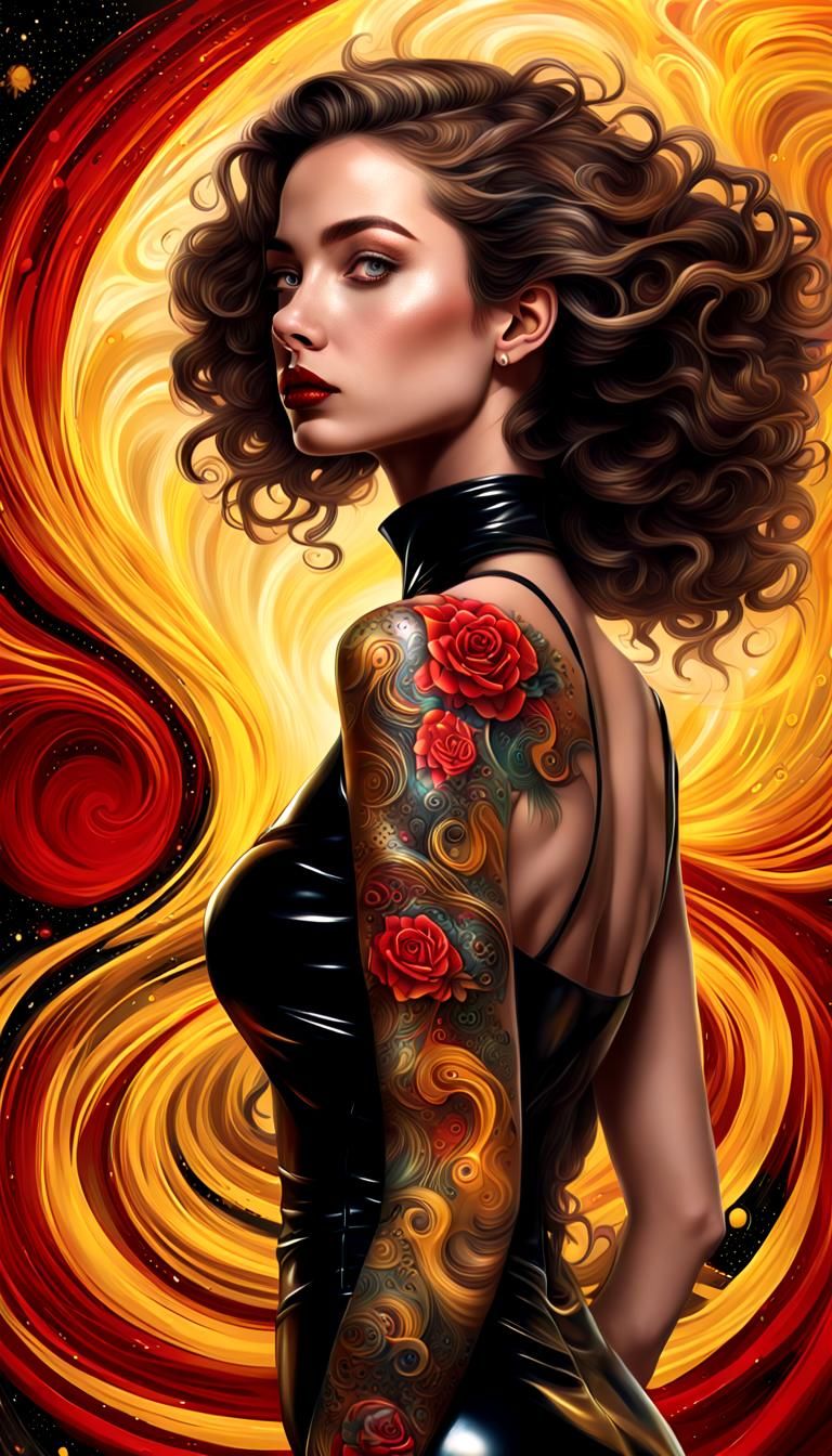 Transport yourself to a world of hypnotic beauty with this s...