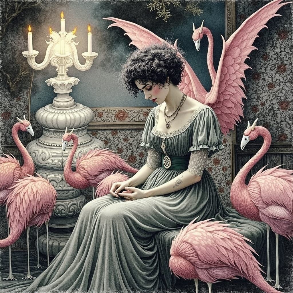 Byam Shaw (1872-1919), Eleonora, Selected Tales of Mystery by Edgar Allan Poe, 1909  Source  #byam shaw #John Byam Liston Shaw #british artists_