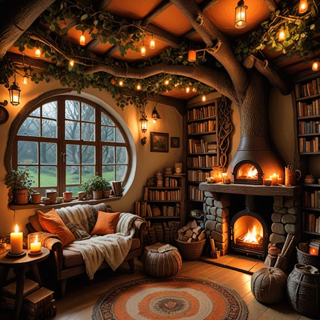 cozy nook  by @Kludoman 