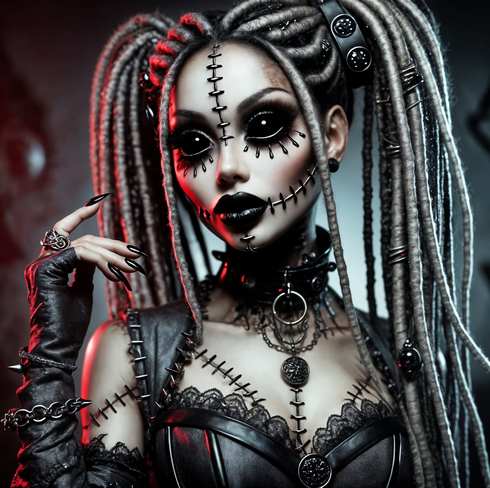 Stitched Shadows: The Dollmaker's Masterpiece