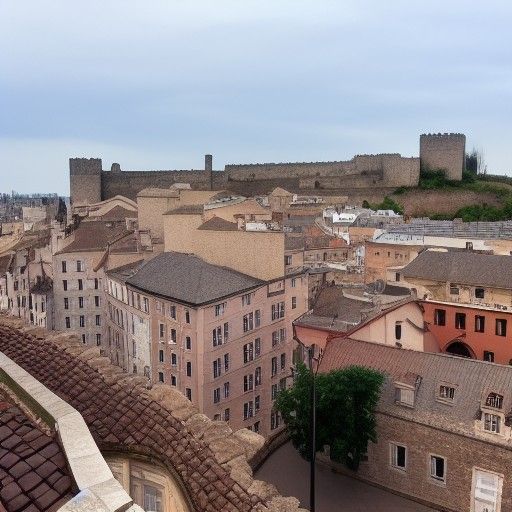 Dancing on the city walls we were breaking