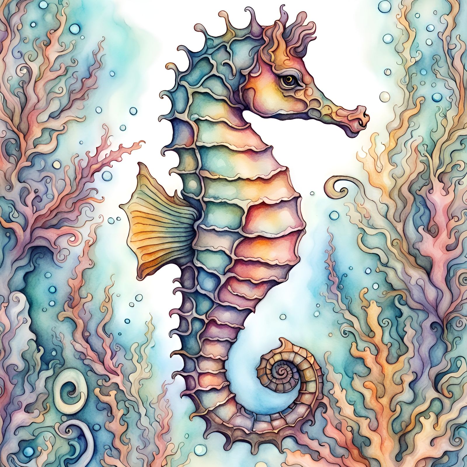 Seahorse  by @RJB