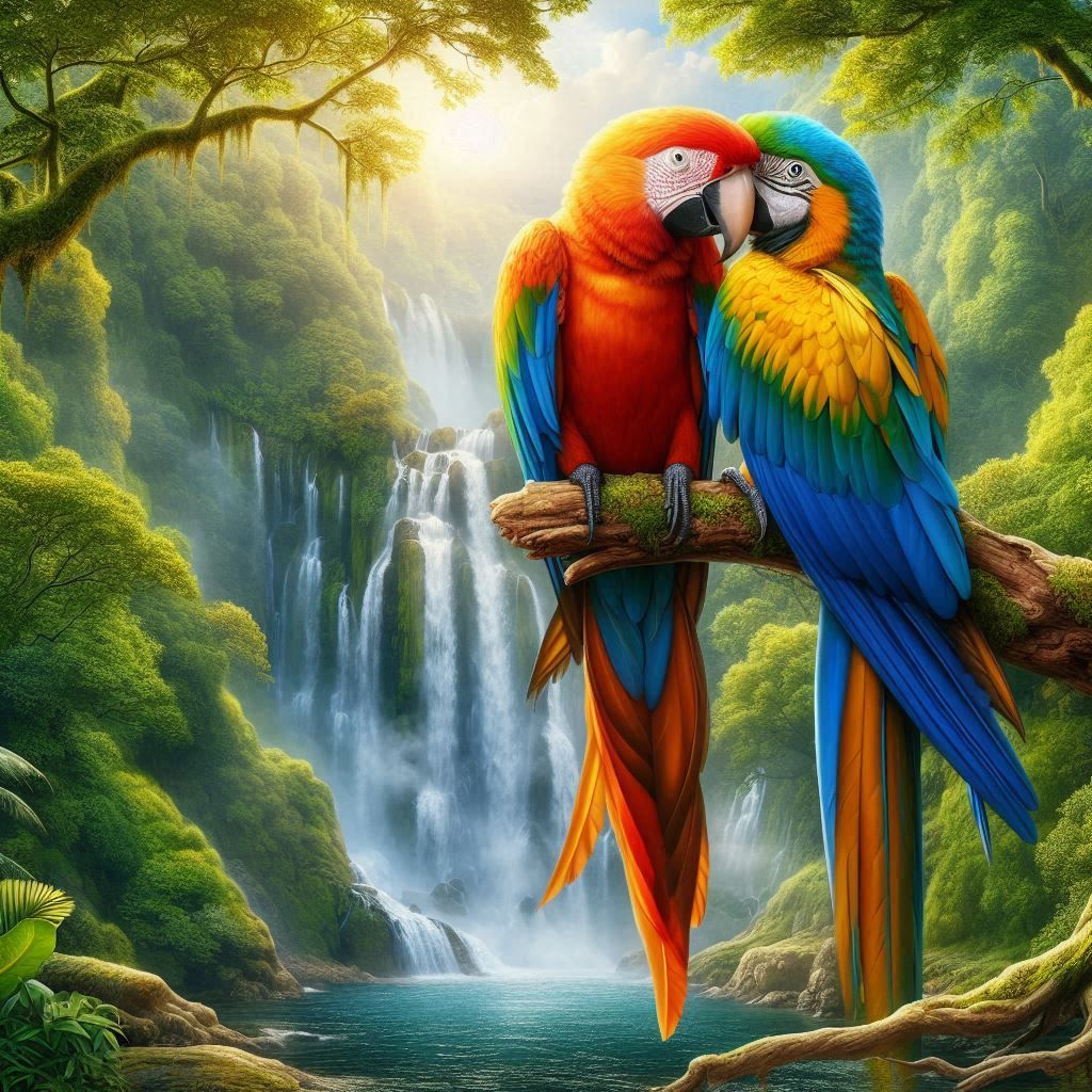 Macaws  Embrace