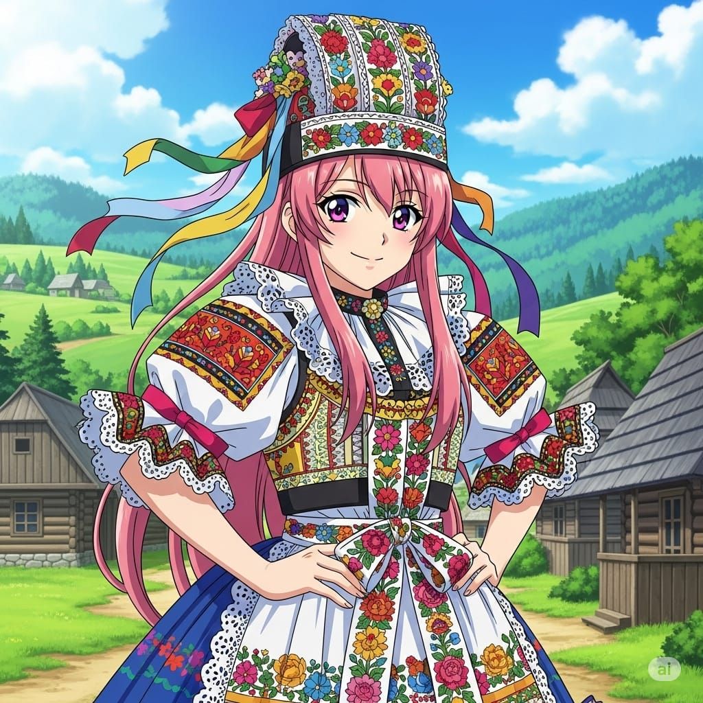 Slovak Folklore Meets Anime