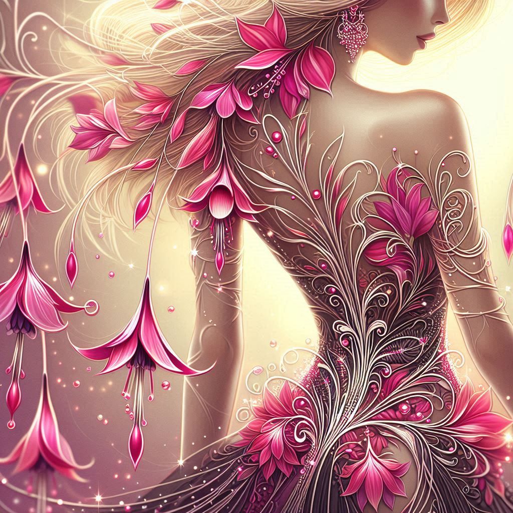 Fuchsia girl