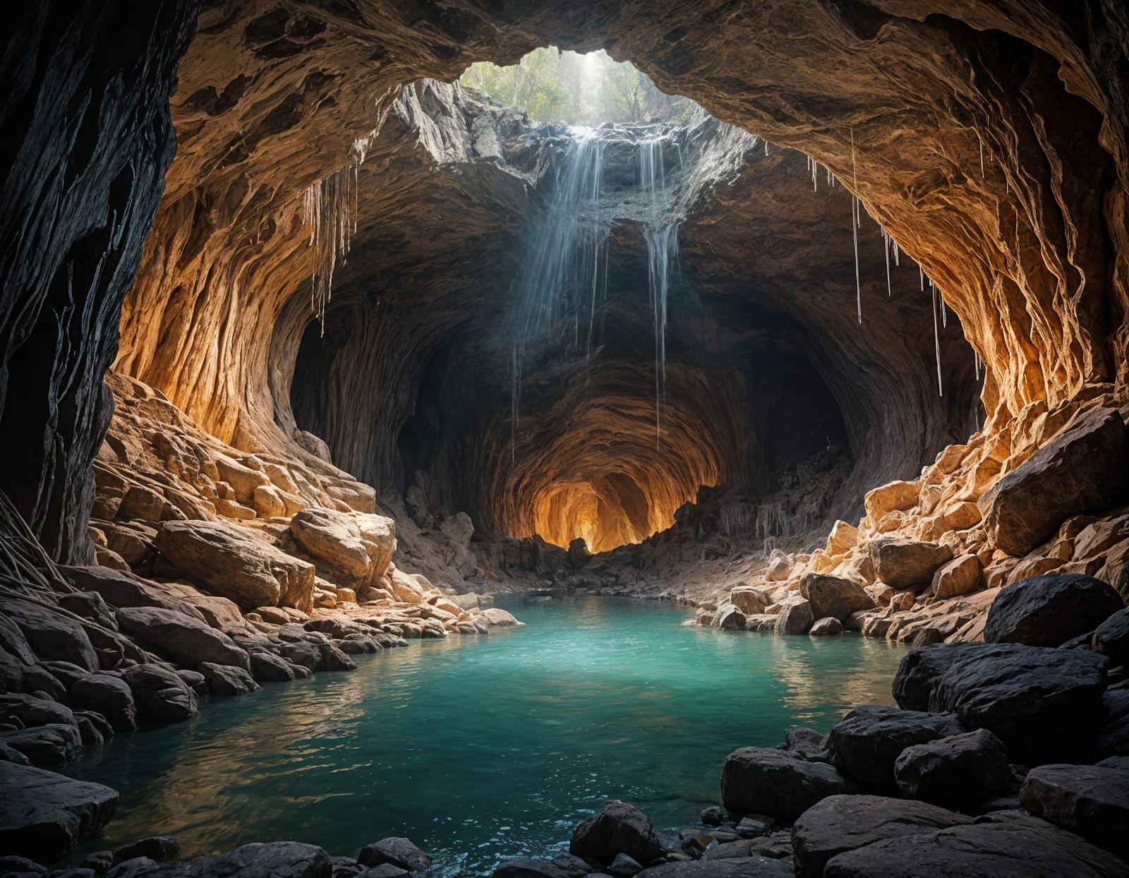 Mammoth Caves in Kentucky