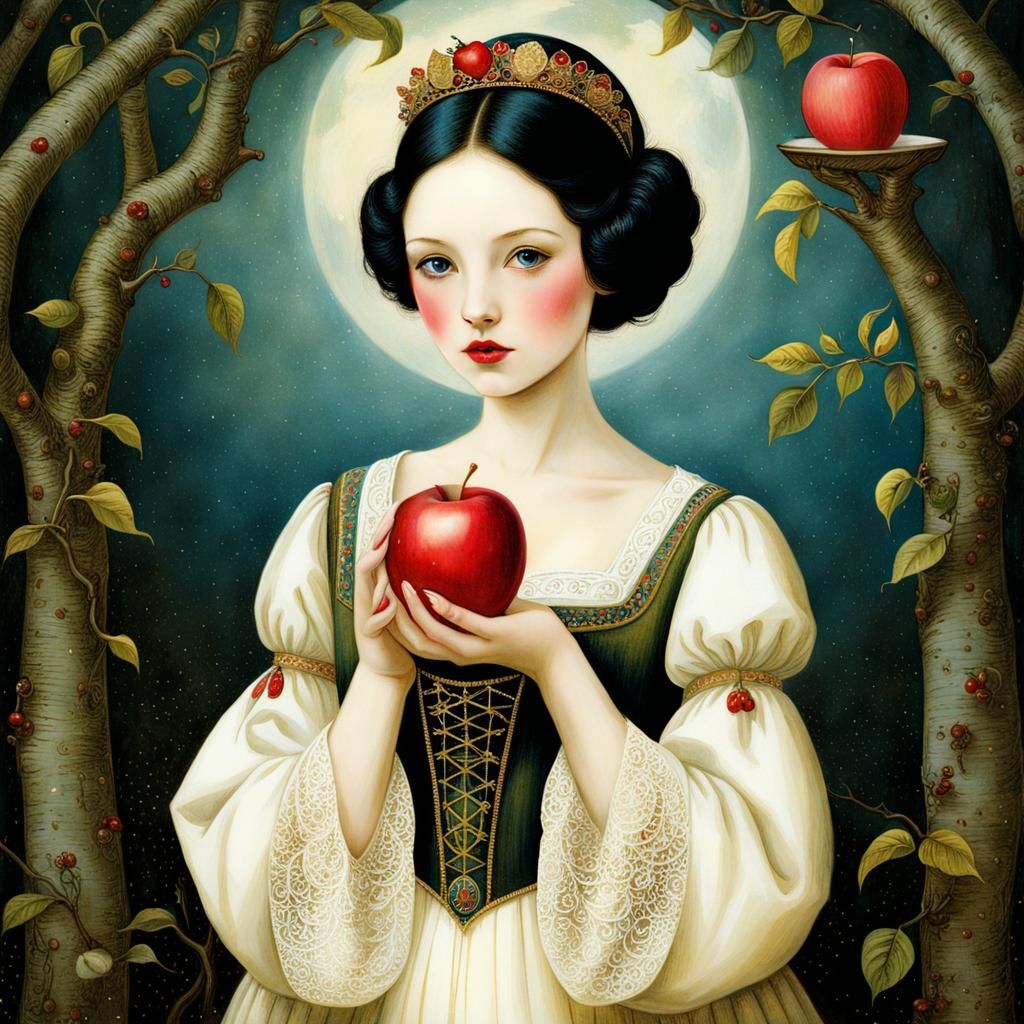 Snow White 2024 series (8) AI Generated Artwork NightCafe Creator