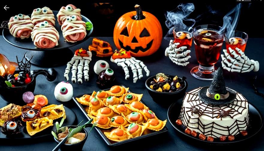 Halloween Food Buffet