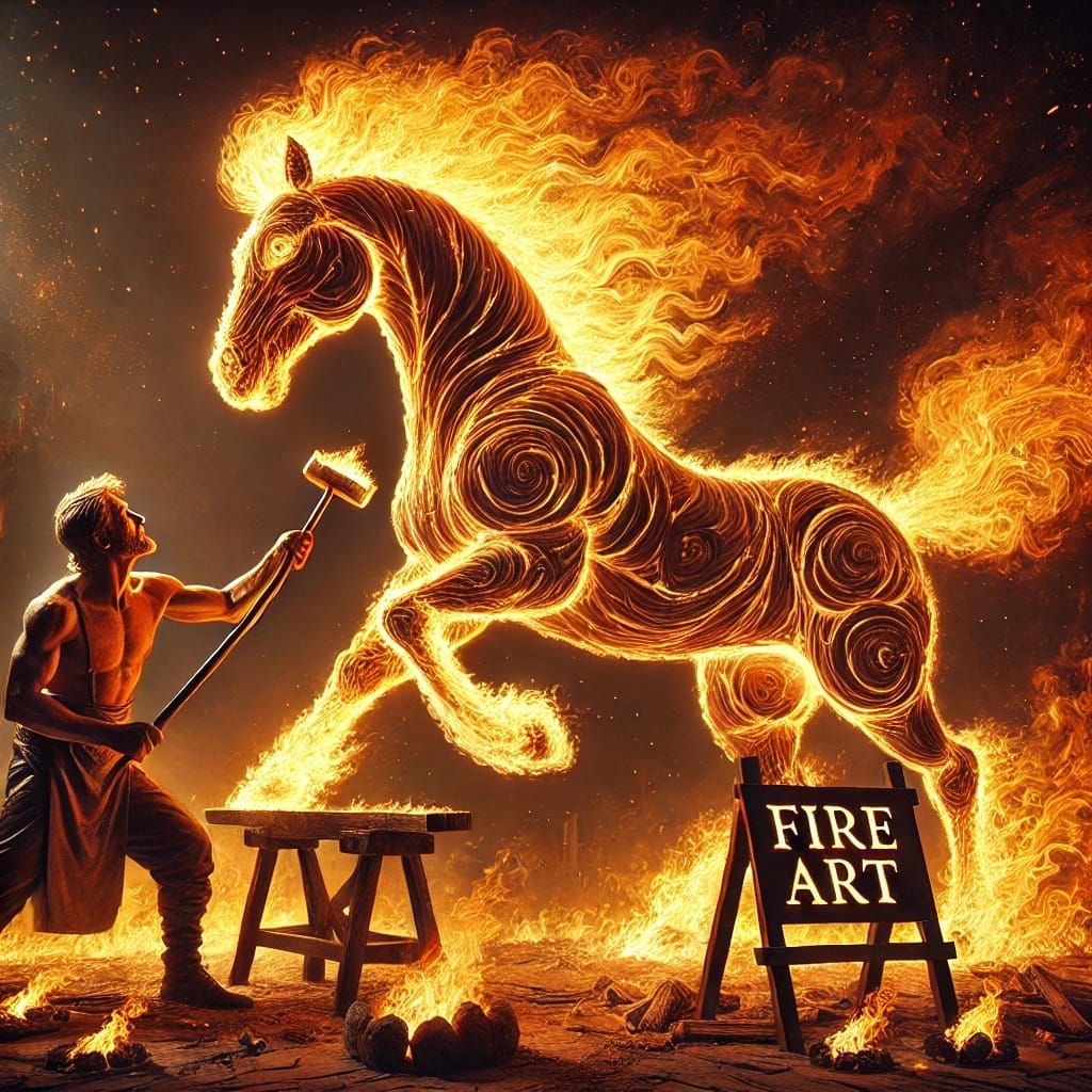 Fire Art  by @fredlef