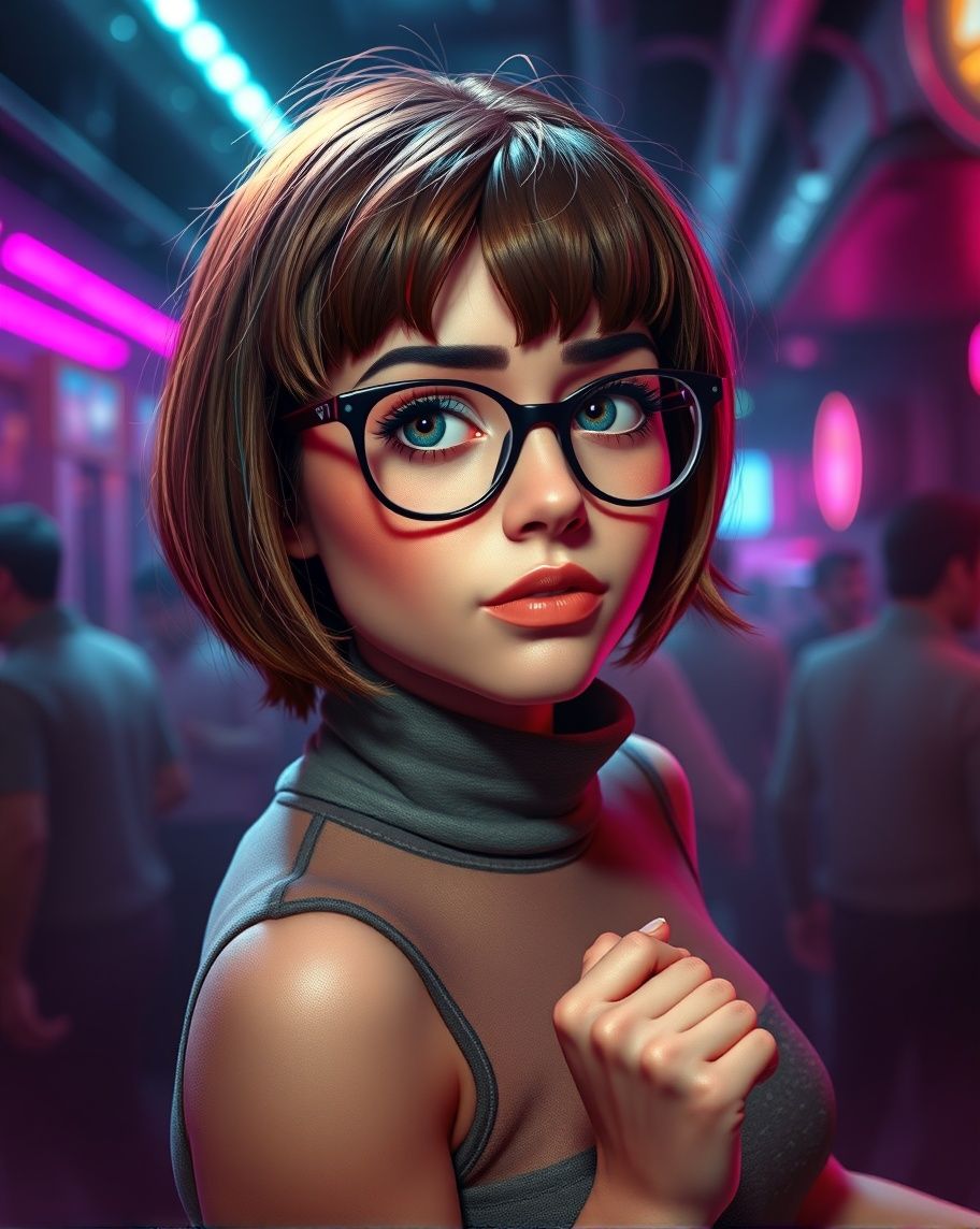 Velma at the Club