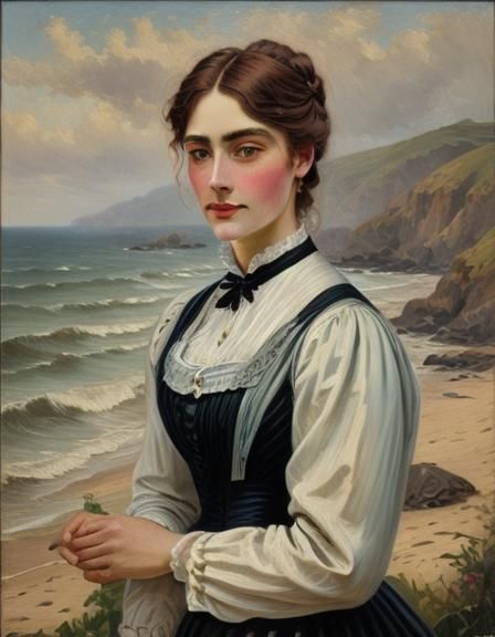 A Beautiful young Victorian Woman <lora:Victorians:1.0> 