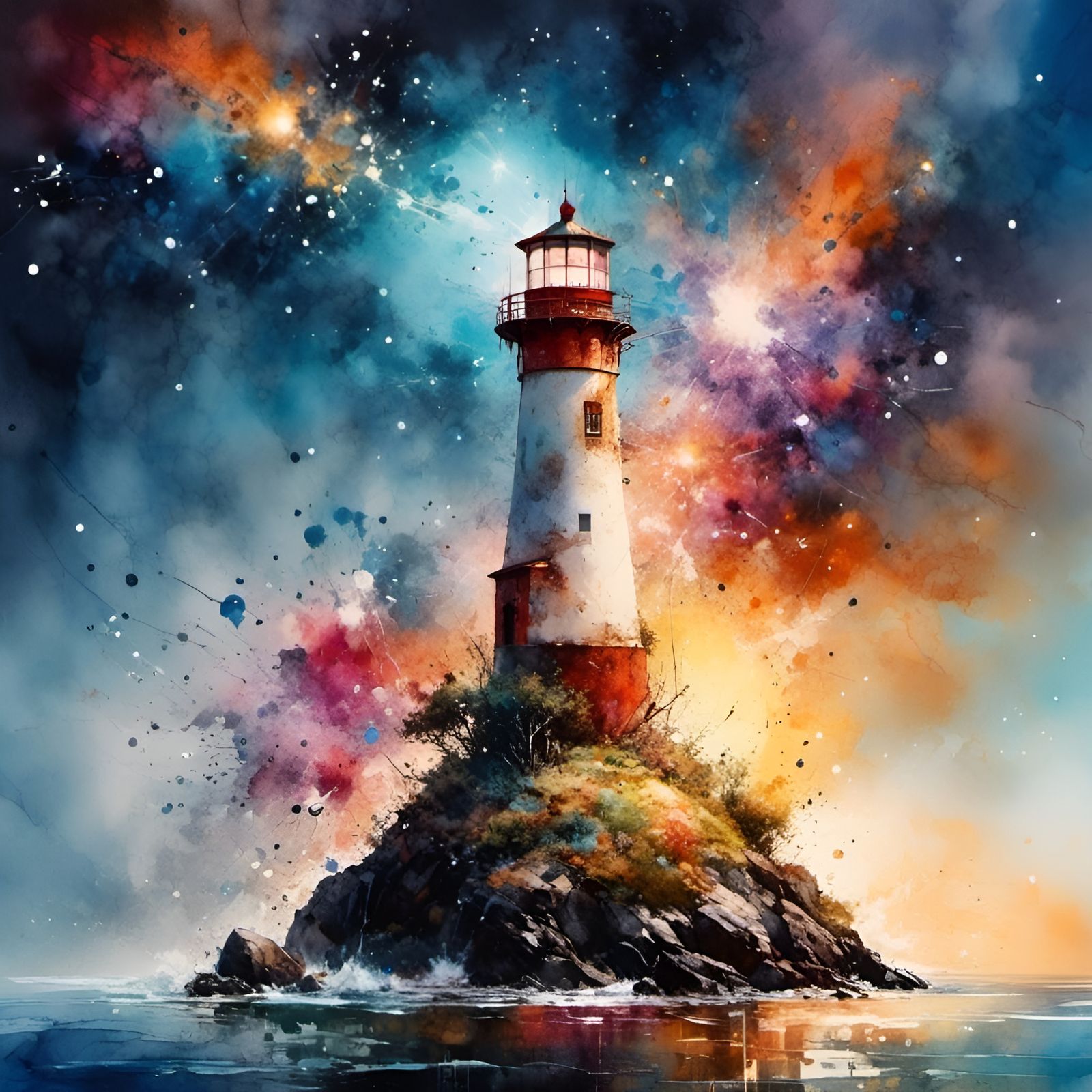 Lighthouse Nebulae 