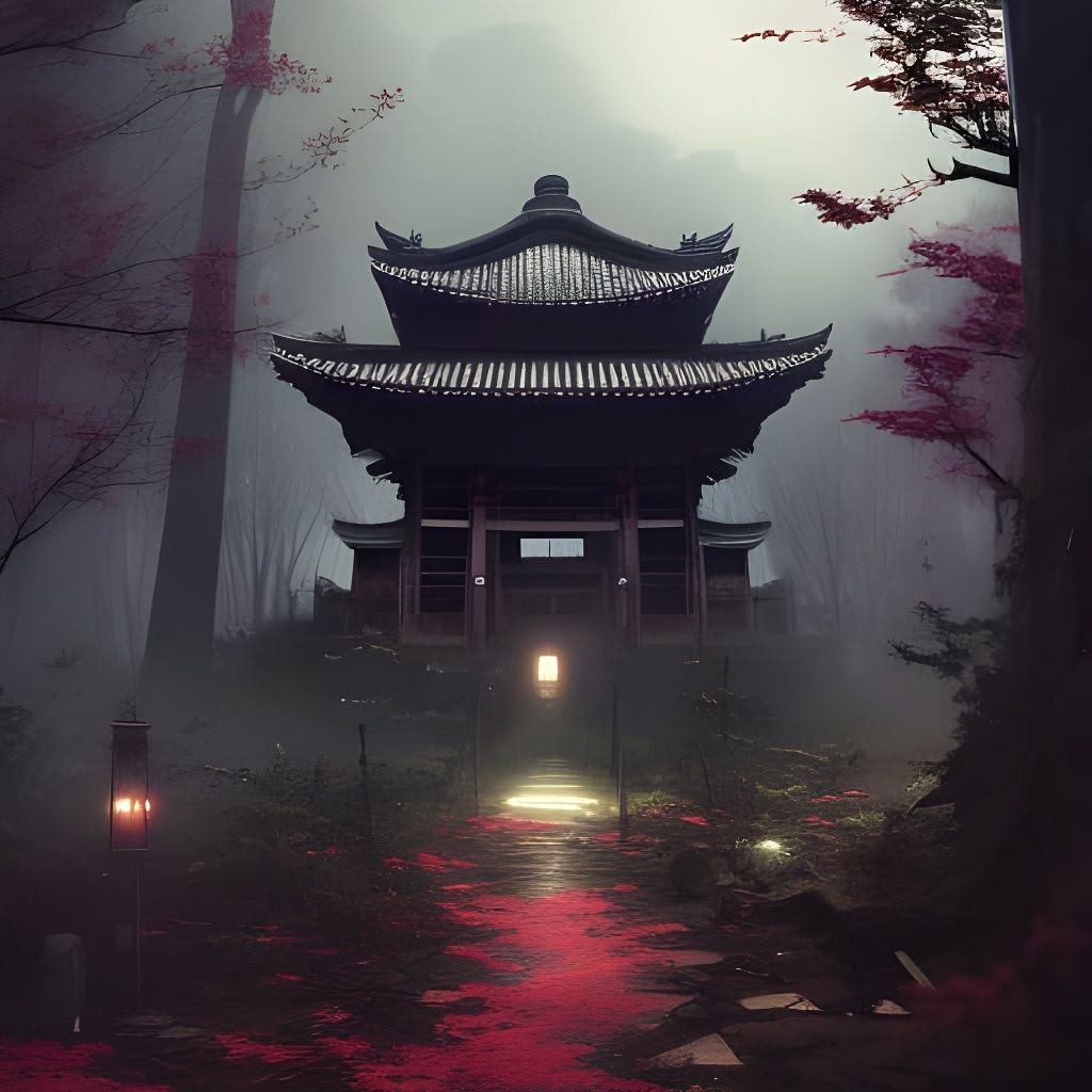 Noroi: the haunted shrine - AI Generated Artwork - NightCafe Creator