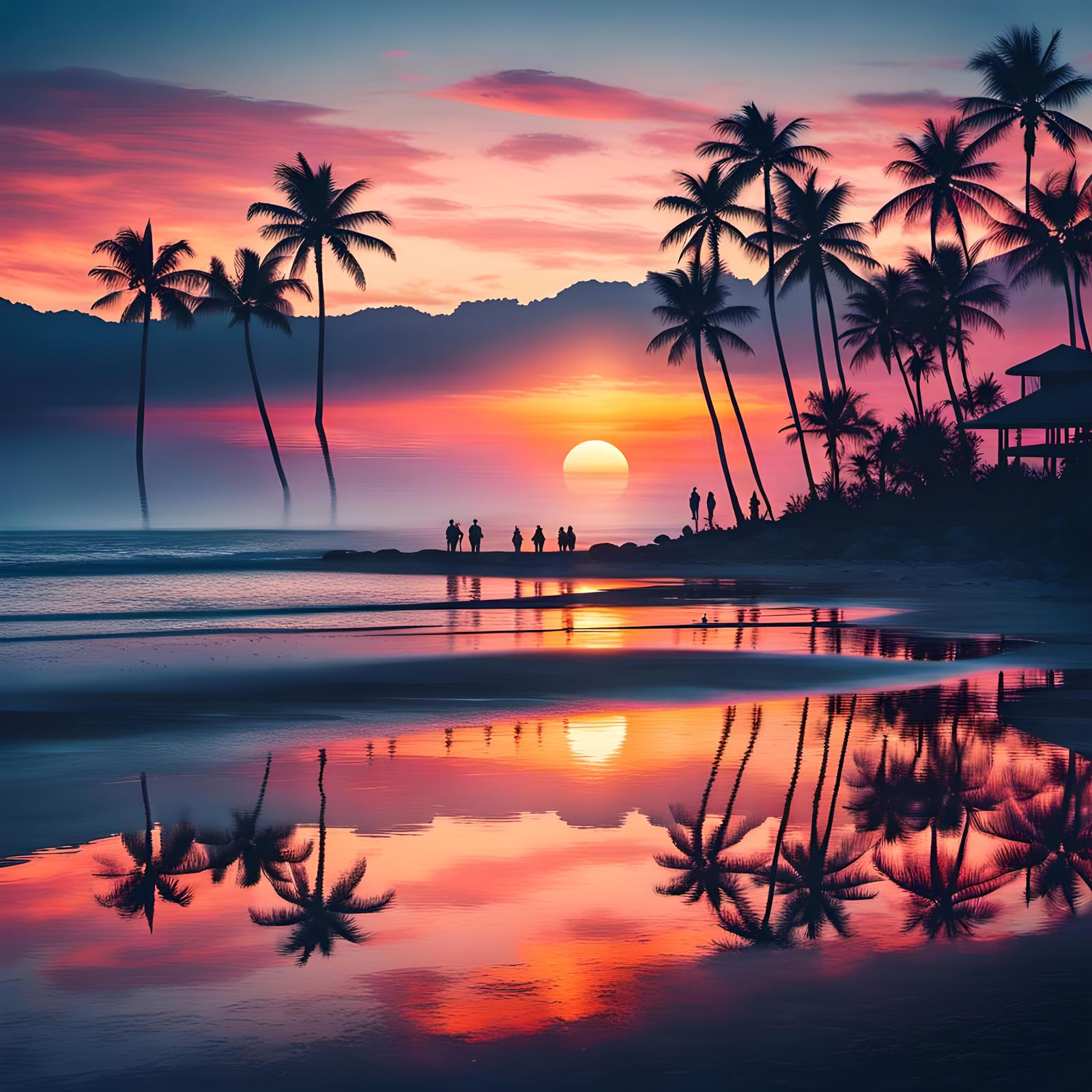 Sunset at Dusk  by @DravensPlace