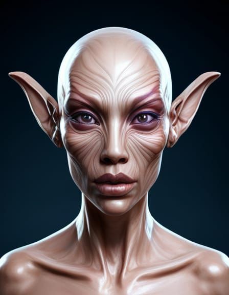 attractive alien : r/nightcafe