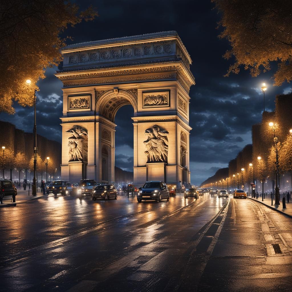 Paris by night!!