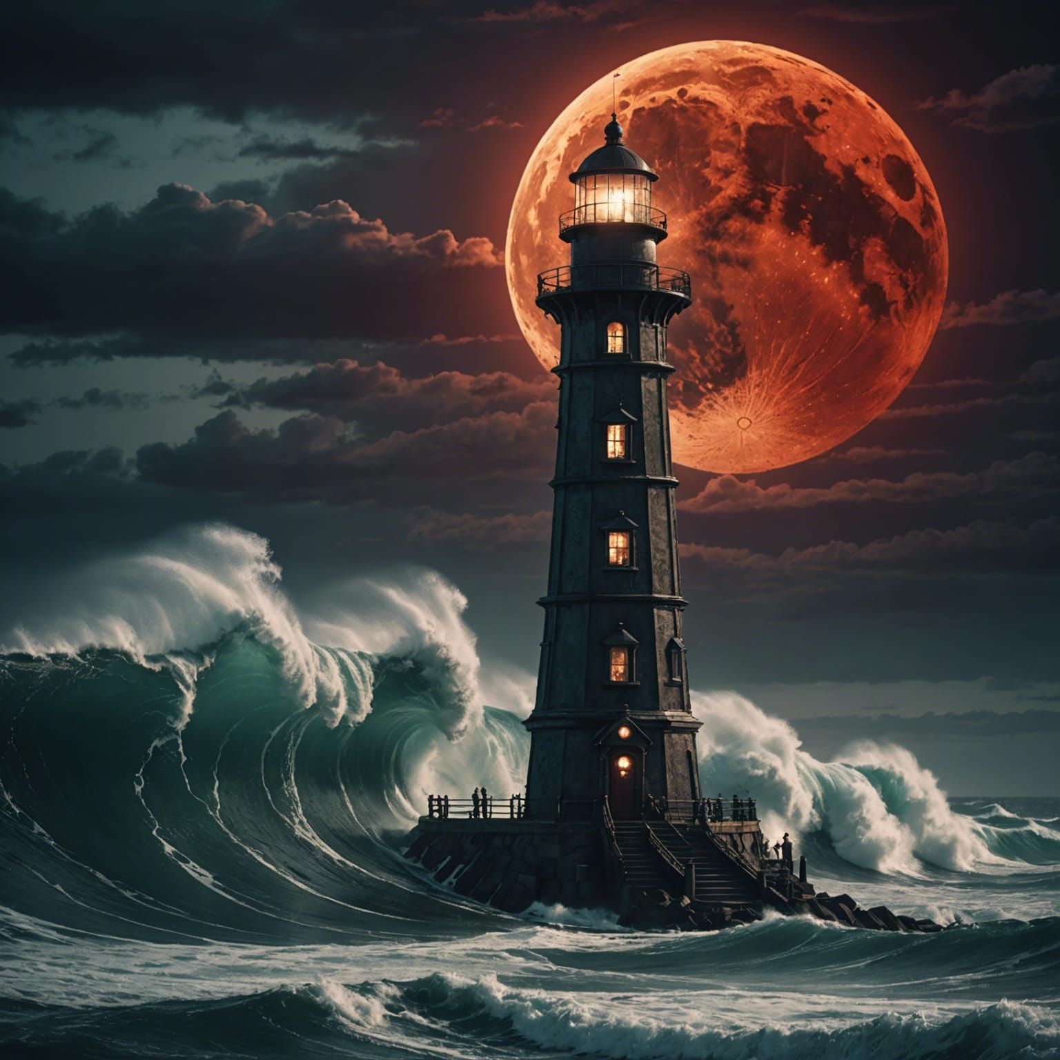 High Tide  by @mathy_art_girl_305