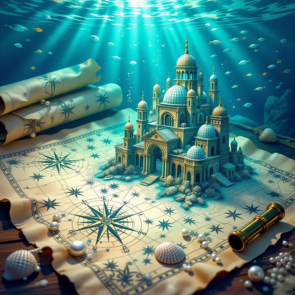 Echoes of Atlantis  by @Whimsical Carol