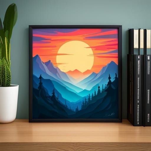 Office Desk - Ai Generated Artwork - Nightcafe Creator