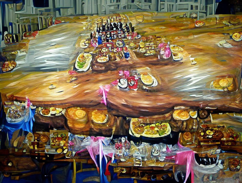 An Epic Banquet - V1 - Acrylic
