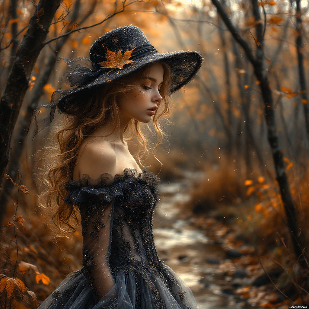 The leaves rustle softly,
The wind sings gently,
Rain falls ...