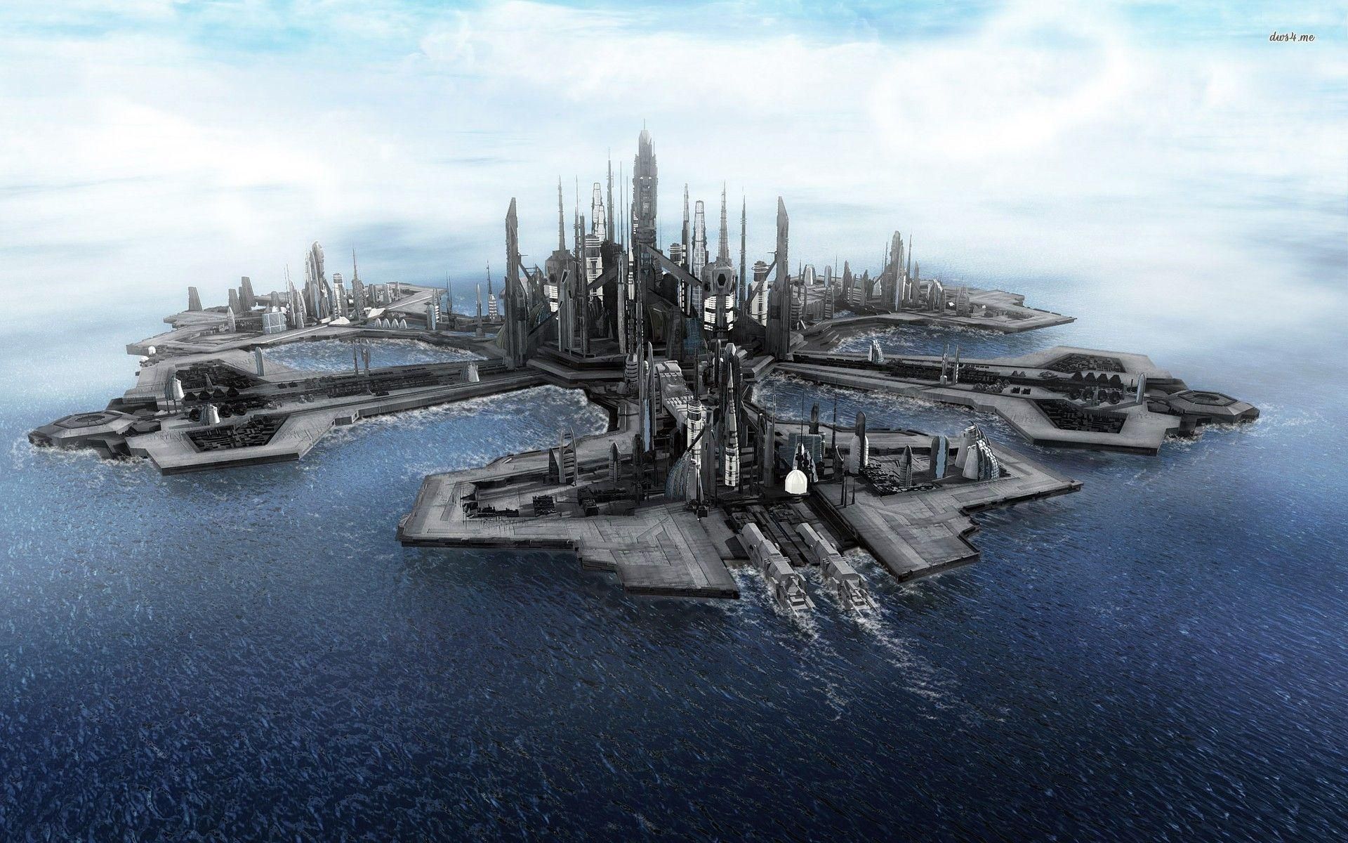 Star Gate Atlantis - The city.