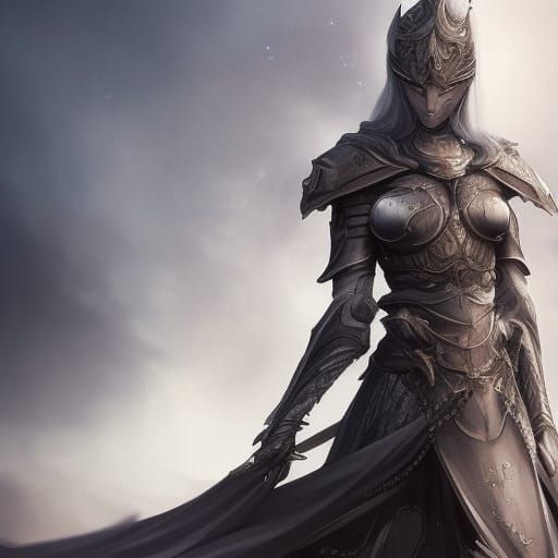 Ghostly knight