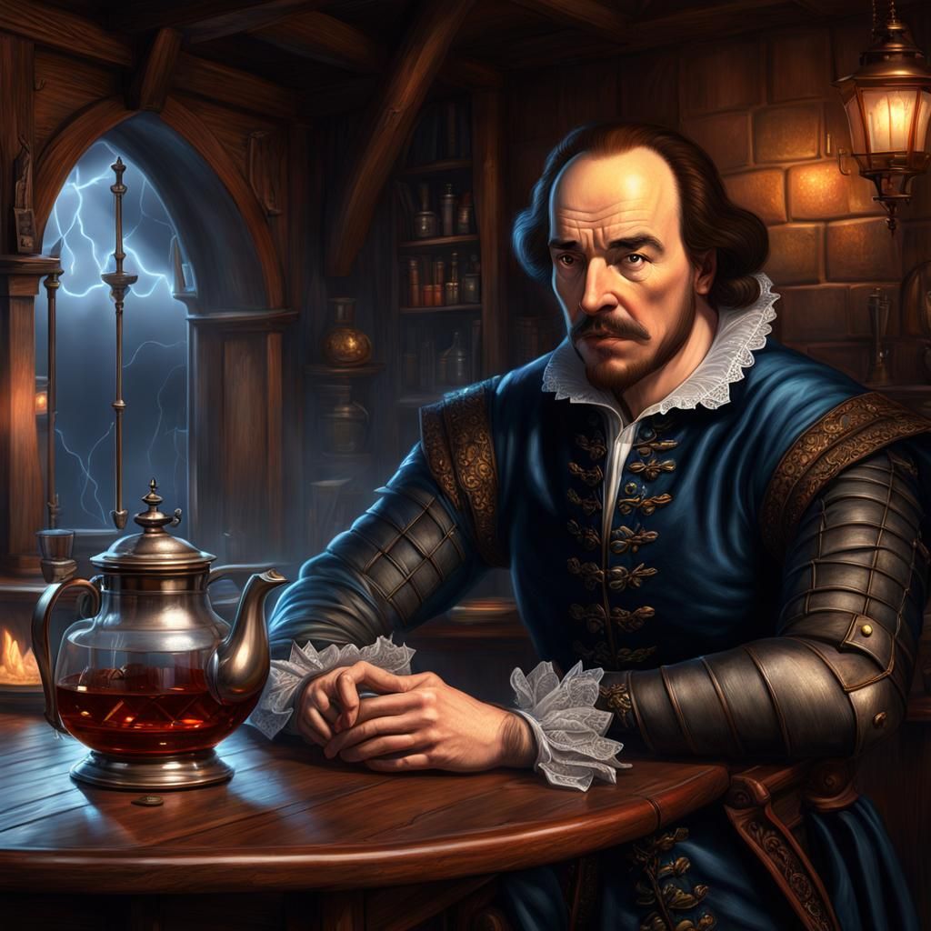 Tempest in a Teapot AI Generated Artwork NightCafe Creator