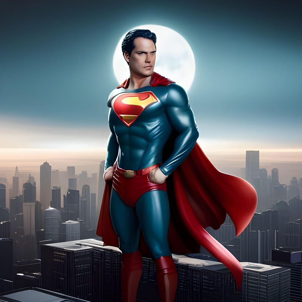 Superman - AI Generated Artwork - NightCafe Creator