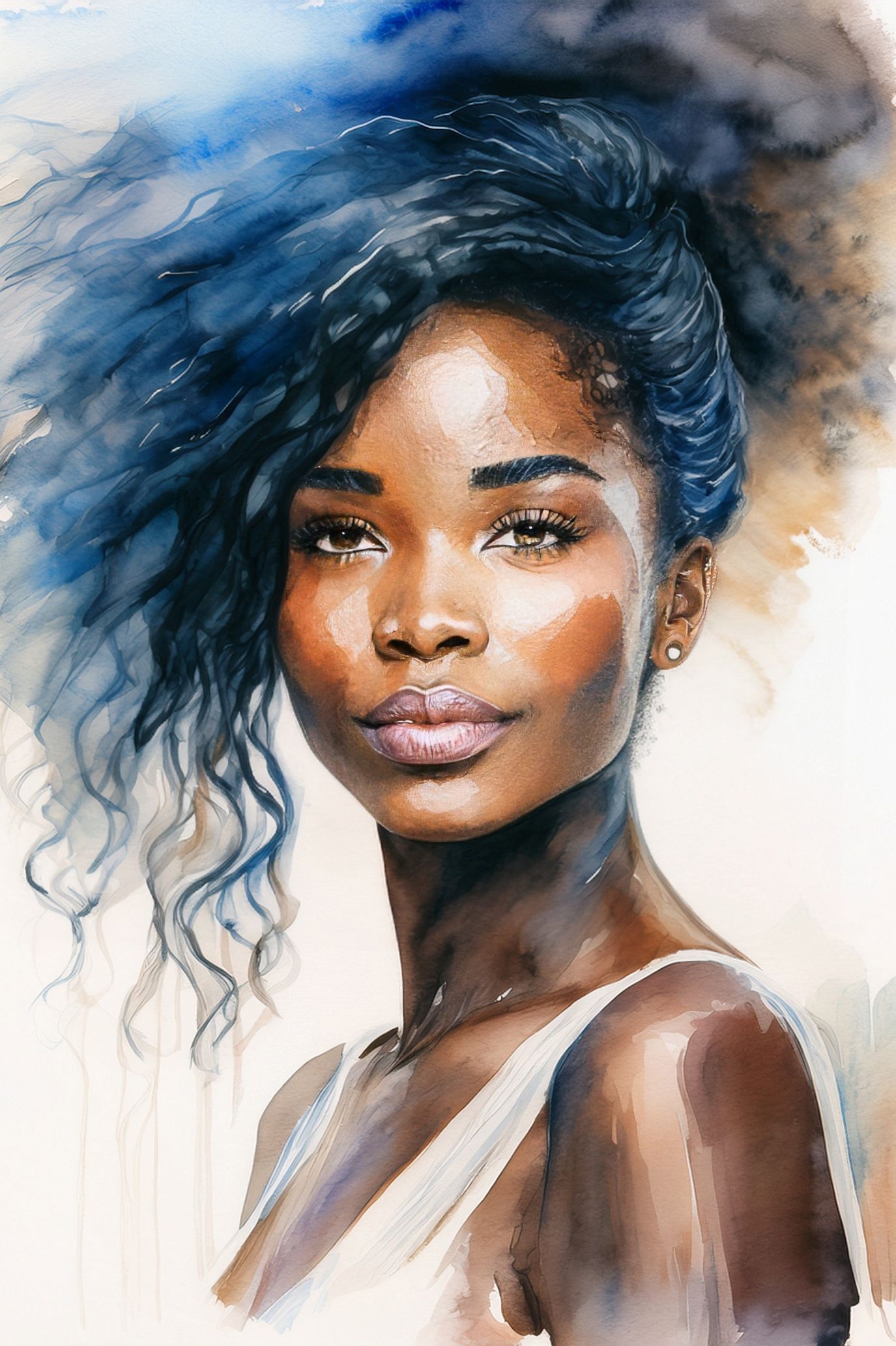 A beautiful portrait of a woman