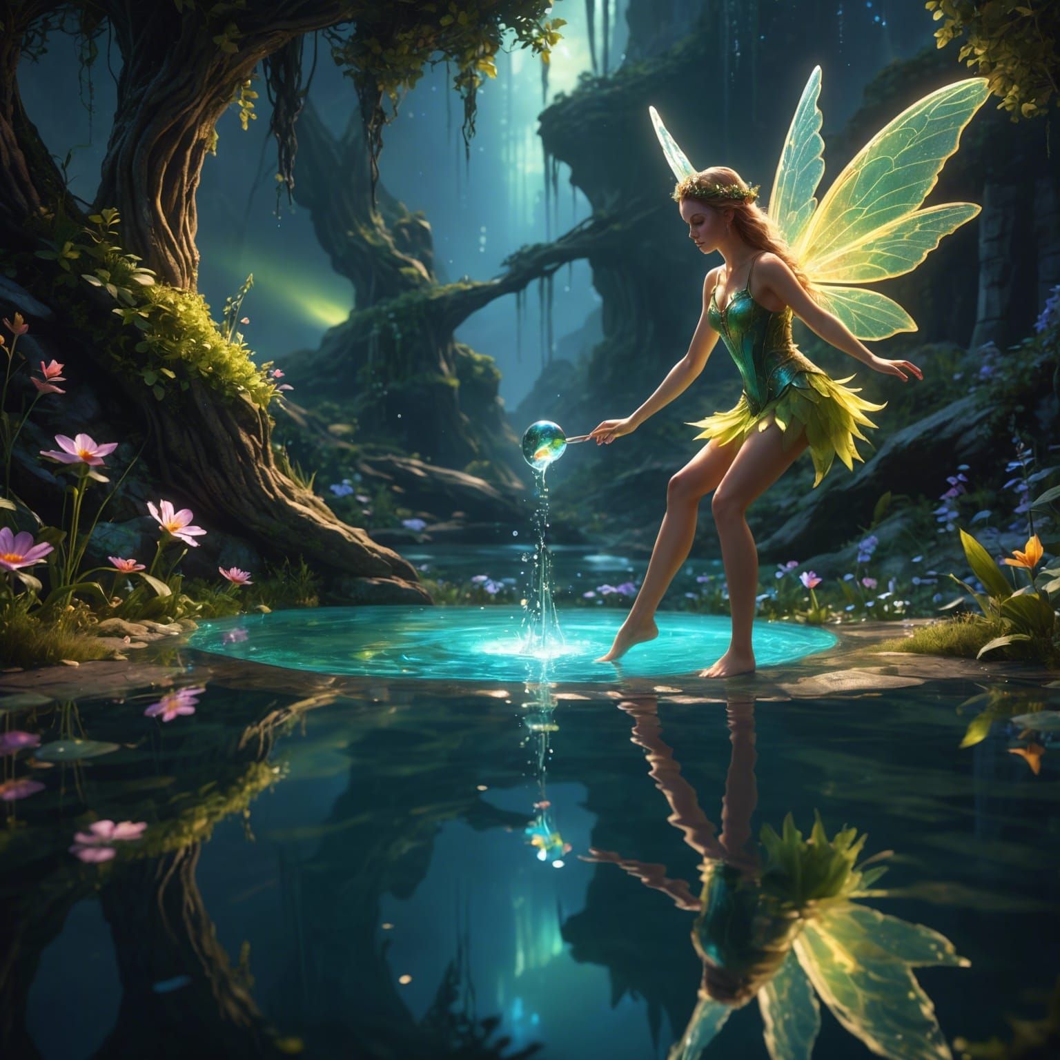 Secret pool  by @Morning Dawn