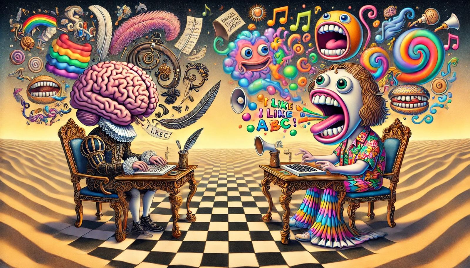 Cerebral Output vs. Verbal Outburst: A Case Study