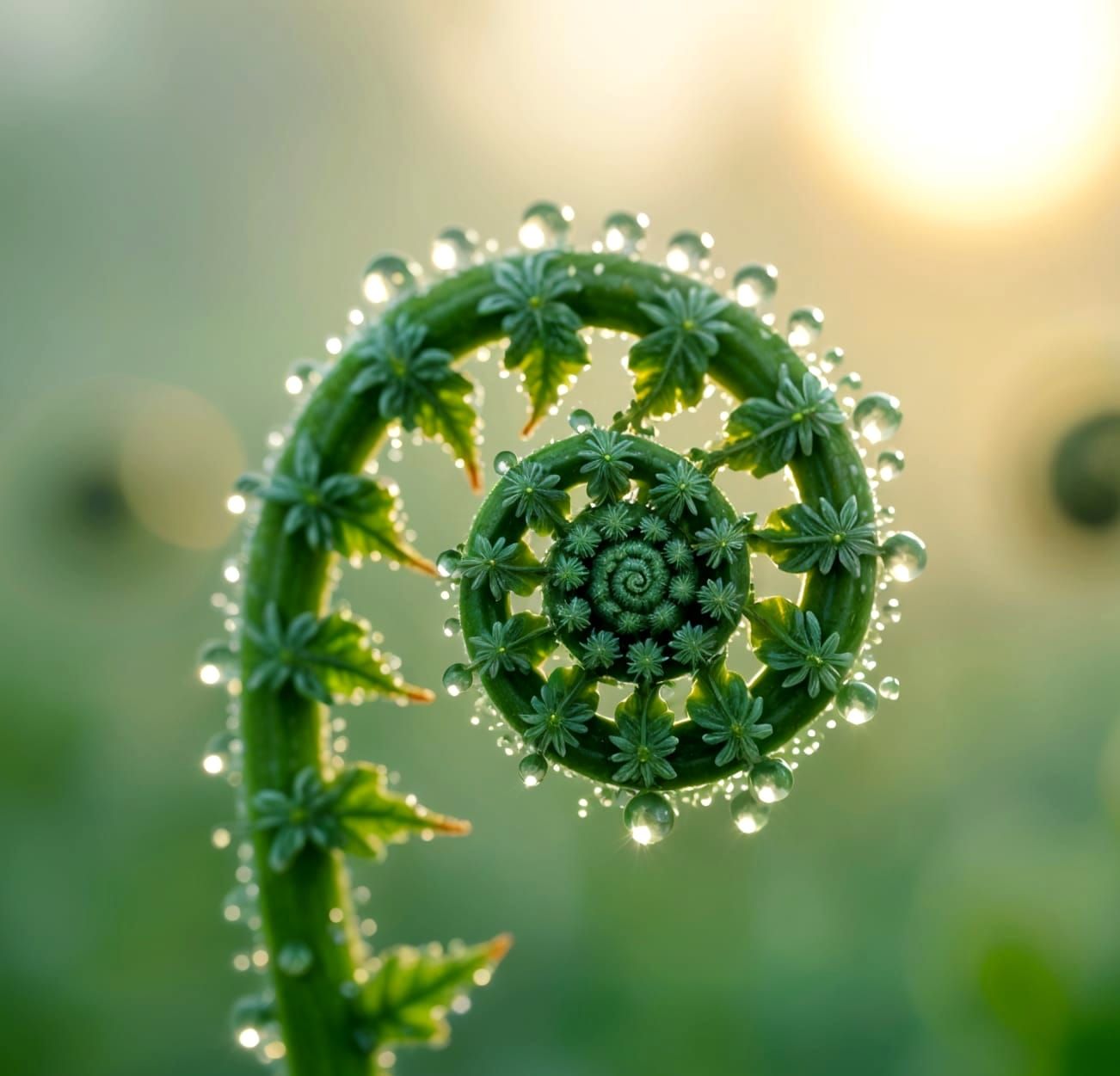 Fiddlehead Fern  by @Shywolf