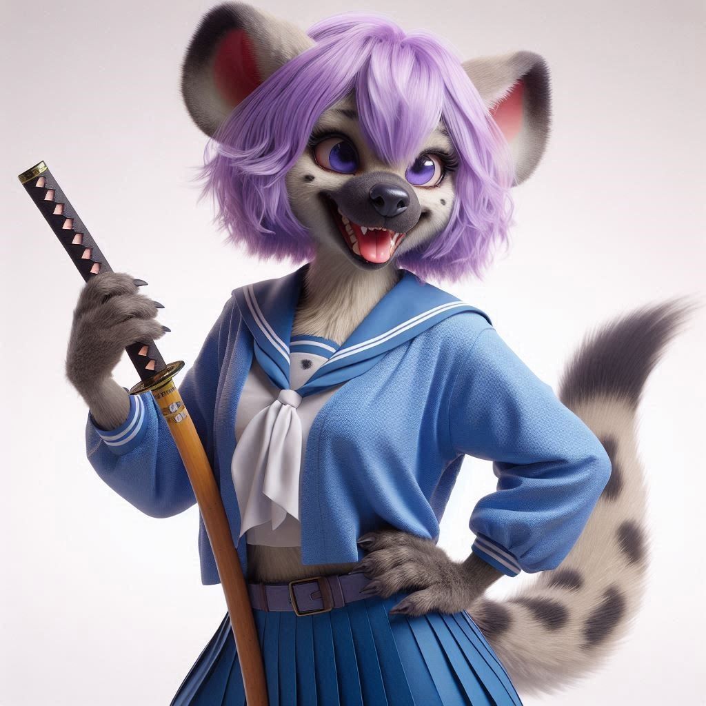 Scuzzy - Teenage Samurai 💜💙